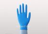 blue nitrile examination gloves