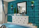 Embossed Leather 3D Decorative Wall Panels for Office Commercial Wall Decor 400*400 mm