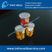 thin wall containers mould tools/ iml cup container mould service / iml plastic molding maker