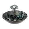 Modern Design Tempered Glass Wash Basin