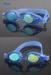 Blue Corrective Swim Goggles / Mens Swimming Goggles for Competition