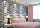 3D Wood Texture Wall Paper 3D Wall Tile for Kitchen / Living Room / Bedroom Wall Decoration