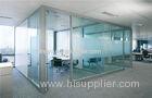 Transparent Safety Tempered Glass Partition 12mm 15mm For Office