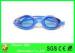 Blue Professional Silicon Diving Goggles with Adjustable Strap for Boys and Adults