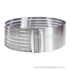 6inch/9inches Stainless Steel Adjustable Mousse Cake Ring