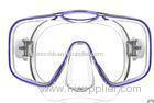 Profrssional Silicone Clear Free Diving Mask with Tempered Glasses Lens