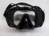 Adult Divers Mask Free Diving Goggles with Black Silicone Strap Soft Skirt