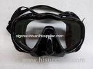 Adult Divers Mask Free Diving Goggles with Black Silicone Strap Soft Skirt