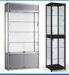 Jewelry Glass Wood Display Cabinets Customized With LED Light