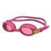 Pink Girls Silicone Swimming Goggles / Swimmer Goggles with Silicone Gasket
