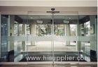 Frameless automatic glass sliding doors for Shopping center / mansion