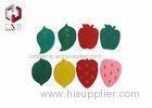 Kitchen Sponge Washing Material Die-cut Apple Shaped Scouring Pad