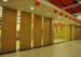 Plywood Vinyl Office Hanging Partition System Folding Walls For Hotel