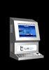 Desktop Touch Screen Self Service Interactive Banking Kiosk With Cash Acceptor