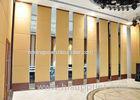 Room Movable Walls Bi Fold Glazed Internal Doors For Office 100mm Panels