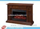 Living Room Home Solid Wood Veneer Decorating Fireplace / 1140mm * 330mm * 895mm