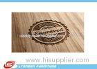 Durable Display Wood CNC Engraving Logo / Wood Label Sign For Exhibition