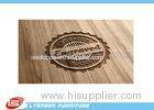 Durable Display Wood CNC Engraving Logo / Wood Label Sign For Exhibition