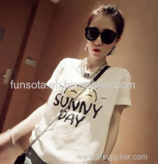 Girlfriends outfit Han Fan the new summer 2015 han edition T-SHIRT