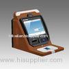 Desktop Ticket Vending Kiosk Singage LCD Display With Metal Keyboard