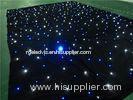 White blue mix color decorative twinkling LED Star Cloth support DMX Controller / Sound Active