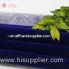 Dark Blue Velvet Flock Fabric Based On Non Woven Material For Package Upholstery