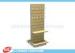 Customized MDF Slatwall Display Units Shelves ODM With Metal Hangers