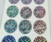 Hot sale Printable Holographic Eggshell Stickers With Strong Adhesive Hologram Security Sticker For Anti-counterfeiting