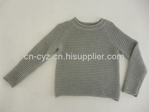 Boys' 100% Cotton Loose Type Sweaters