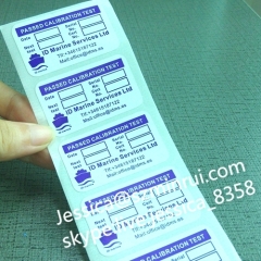 Wholesale Customized Size If Sticker Broken Warranty Void Printable Security Labels Made by Professional Minrui