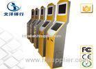 Custom Information 3G / Wifi LCD Dual Screen Kiosk Display Card Dispenser Kiosks