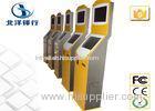 Custom Information 3G / Wifi LCD Dual Screen Kiosk Display Card Dispenser Kiosks