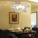 Fashion 60w Resin pendant lamp for dining room bar indoor lighting factory without source