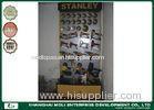 Knock down shelving singe side tool display rack with bottom for shop