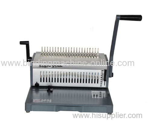 Manual Punching And Comb Binding Machine With Aluminum Metarial (SUPER21 PLUS)