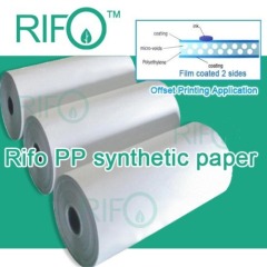 double coated synthetic paper