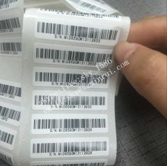 Nice Price Wholesale Warranty Barcode Label Paper with Serial Number Ultra Fragile Warranty Security Seals