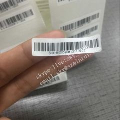 Nice Price Wholesale Warranty Barcode Label Paper with Serial Number Ultra Fragile Warranty Security Seals