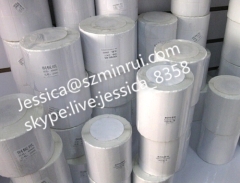 Custom Permanent Adhesive Specialized Blank Barcode Labels In Rolls For Printed Serials Sequence Unique Numbers