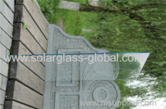 3.2mm AR coating low iron self cleaning solar glass