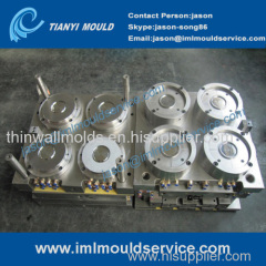 iml mould design iml containers molded thin walls china mold maker