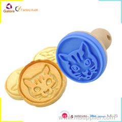 DIY cookie stamp silicone cookie cutter biscuit tools for birthday cake