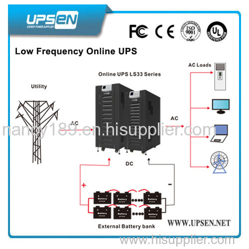 Power Supply 10k-100k Online Low Frequency UPS for Airports