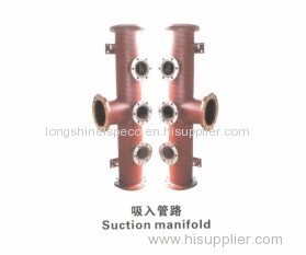 Suction manifold for mud pump