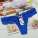 2015 new spandex laced thong pretty lace g-string women sexy t-back underpants stretched lace lady panties hot lingerie