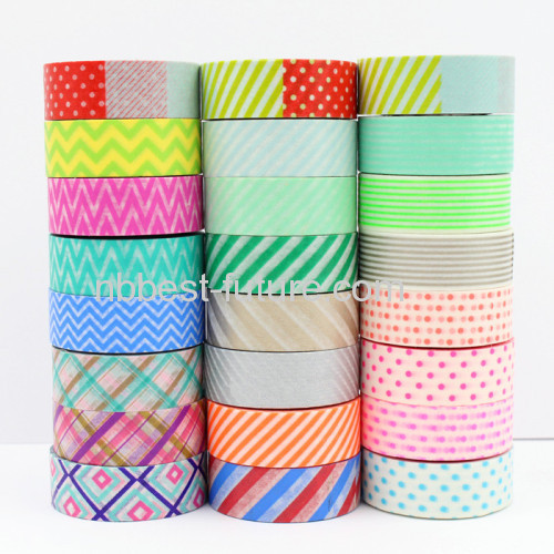 Writing printed custom Japanese washi paper tape