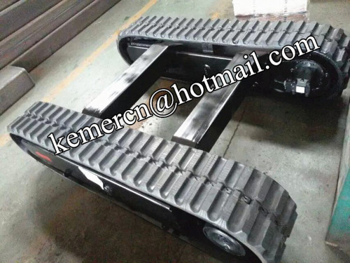 rubber track undercarriage rubber crawler undercarriage