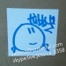 Custom Eggshell Stickers With Strong Adhesive Printing Street Graffiti Non Removable Sticker With Factory Wholesale