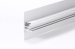 wall mounted aluminum profile with UV-resistant snap-in diffuser