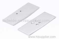 wall mounted aluminum profile with UV-resistant snap-in diffuser